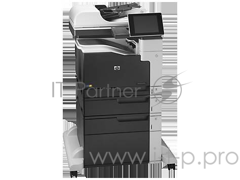 Цветное МФУ HP LaserJet Enterprise 700 color MFP M775f A3, лазерный, принтер + сканер + копир + факс, ЖК 8.0, бело-черный (USB2.0, LAN)
