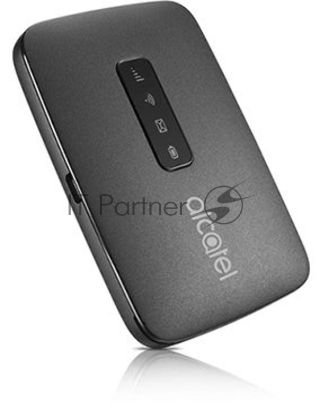 Модем 2G/3G/4G Alcatel Link Zone USB Wi-Fi Firewall +Router внешний черный