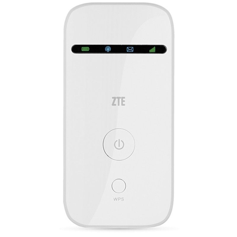 Модем 2G/3G ZTE MF65M USB Wi-Fi +Router внешний белый