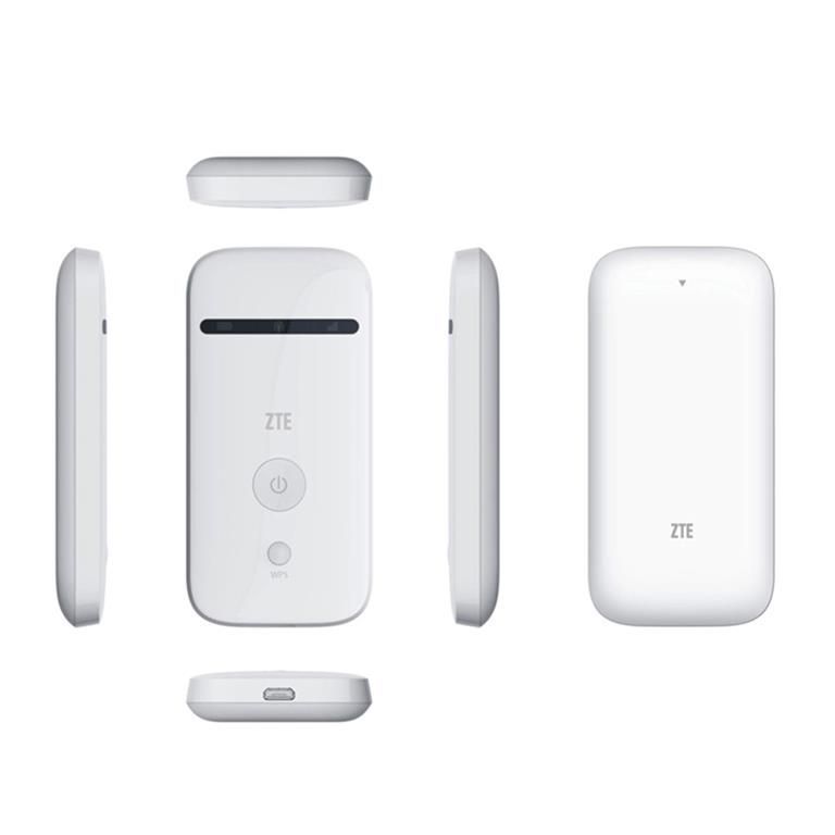Модем 2G/3G ZTE MF65M USB Wi-Fi +Router внешний белый