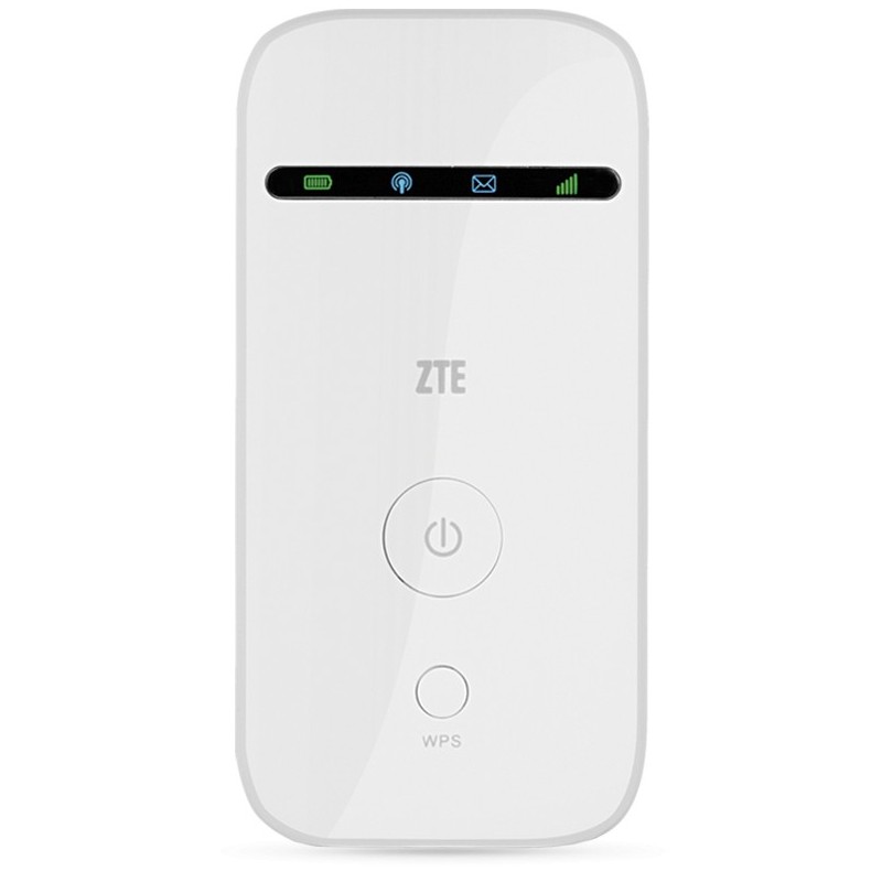 Модем 2G/3G ZTE MF65M USB Wi-Fi +Router внешний белый