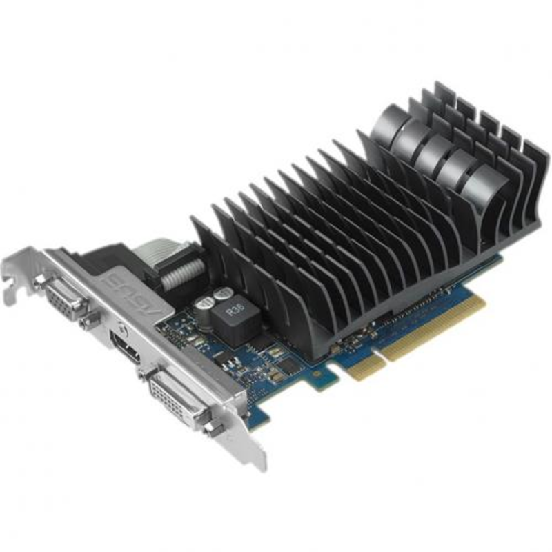 Видеокарта ASUS GeForce GT 730 2ГБ GT730-SL-2GD5-BRK (GeForce GT 730, DDR5, D-Sub, DVI, HDMI) (PCI-E)