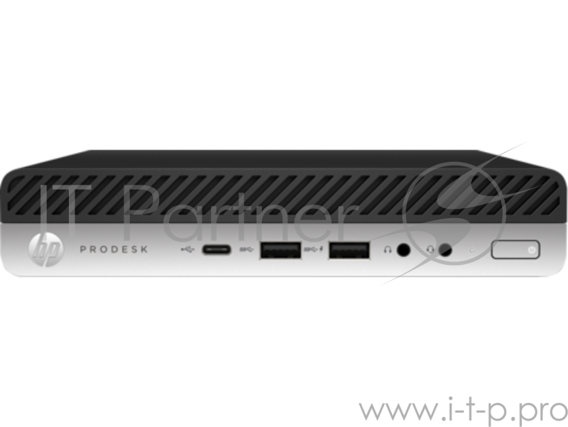 Персональный компьютер HP ProDesk 600G3 Mini Core i5-7500T,4GB DDR4-2400 (1x4GB),500GB,usb kbd/mouse