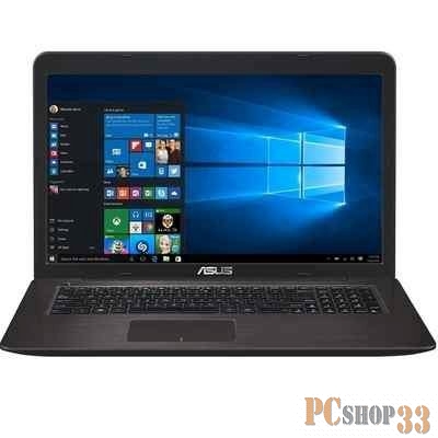 Ноутбук Asus VivoBook X756UQ-T4453T 90NB0C31-M05450 Dark Brown 17.3