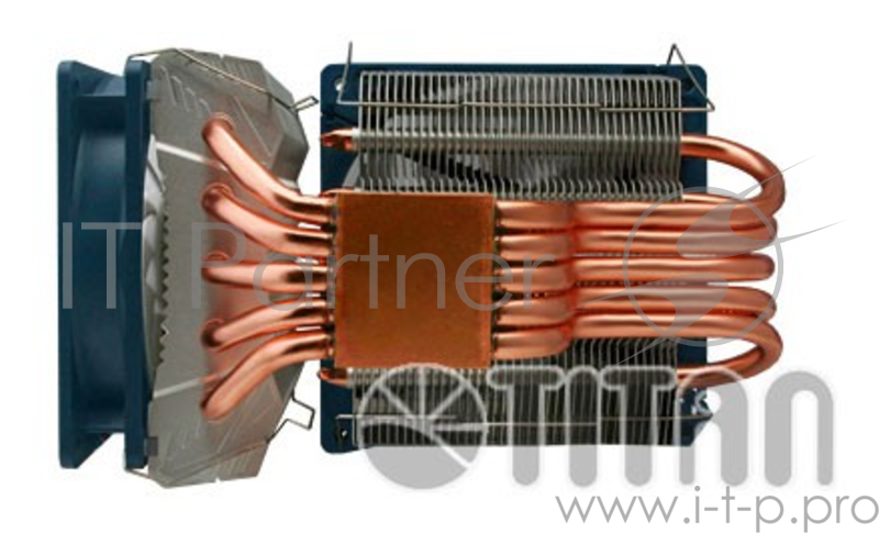 Устройство охлаждения(кулер) Titan FENRIR SIBERIA Soc-FM1/FM2/FM2+/AM2/AM2+/AM3/ 4-pin 8.3-28.8dB Al Ret
