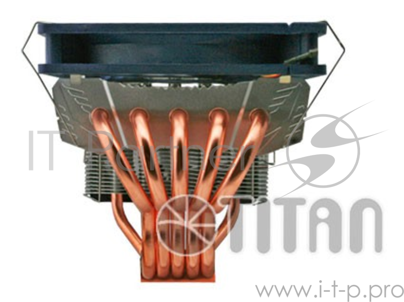 Устройство охлаждения(кулер) Titan FENRIR SIBERIA Soc-FM1/FM2/FM2+/AM2/AM2+/AM3/ 4-pin 8.3-28.8dB Al Ret