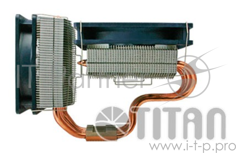 Устройство охлаждения(кулер) Titan FENRIR SIBERIA Soc-FM1/FM2/FM2+/AM2/AM2+/AM3/ 4-pin 8.3-28.8dB Al Ret