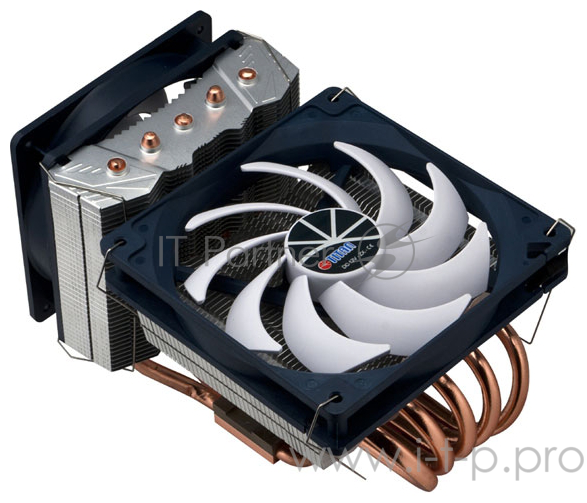 Устройство охлаждения(кулер) Titan FENRIR SIBERIA Soc-FM1/FM2/FM2+/AM2/AM2+/AM3/ 4-pin 8.3-28.8dB Al Ret