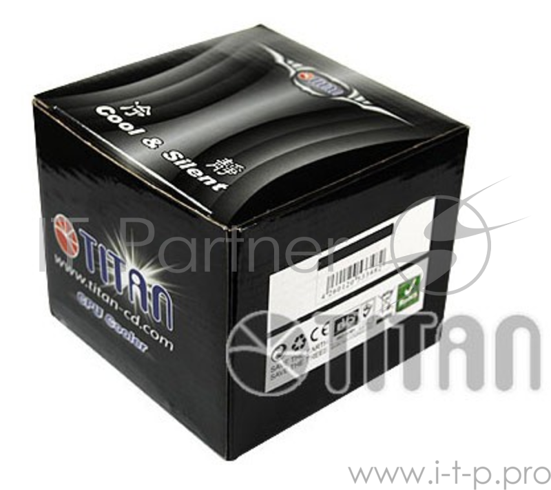 Устройство охлаждения(кулер) Titan DC-156G925X/R Soc-1150/1155/1156/ 3-pin 20dB Al 301gr Ret