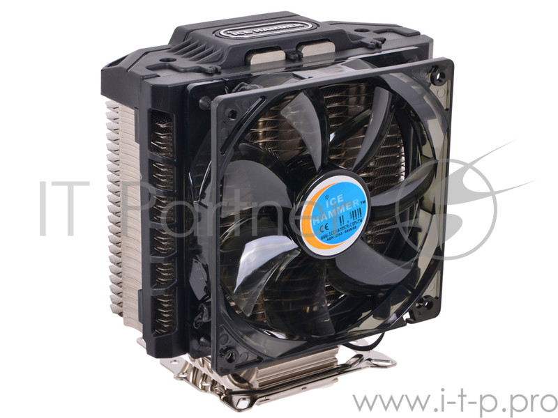 Устройство охлаждения(кулер) Ice Hammer HYBRID (SocketAM3/LGA775/1366/1156)