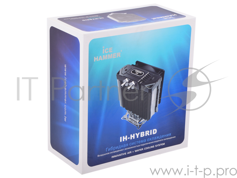Устройство охлаждения(кулер) Ice Hammer HYBRID (SocketAM3/LGA775/1366/1156)
