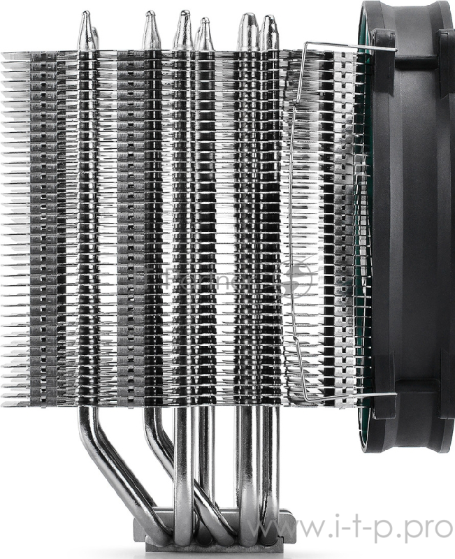 Кулер DEEPCOOL LUCIFER V2 S1155/S1156/S1150/S2011/S1366/ (8шт/кор, TDP 150W, PWM, 6 тепл. трубкок ) RET