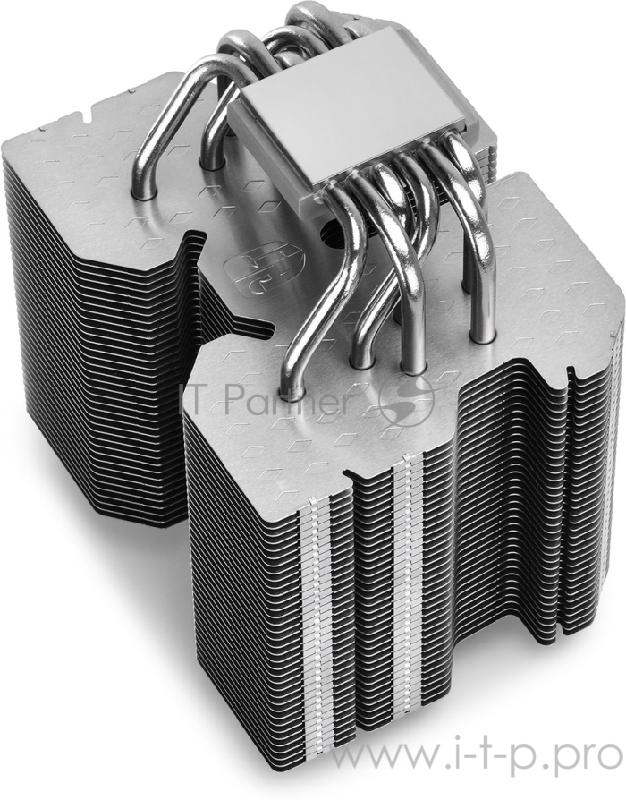 Кулер DEEPCOOL LUCIFER V2 S1155/S1156/S1150/S2011/S1366/ (8шт/кор, TDP 150W, PWM, 6 тепл. трубкок ) RET