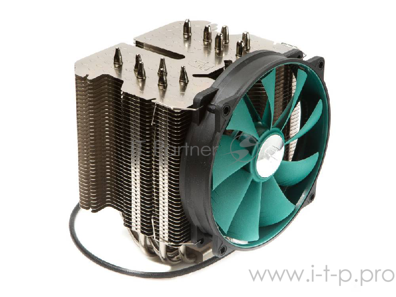 Кулер DEEPCOOL LUCIFER V2 S1155/S1156/S1150/S2011/S1366/ (8шт/кор, TDP 150W, PWM, 6 тепл. трубкок ) RET
