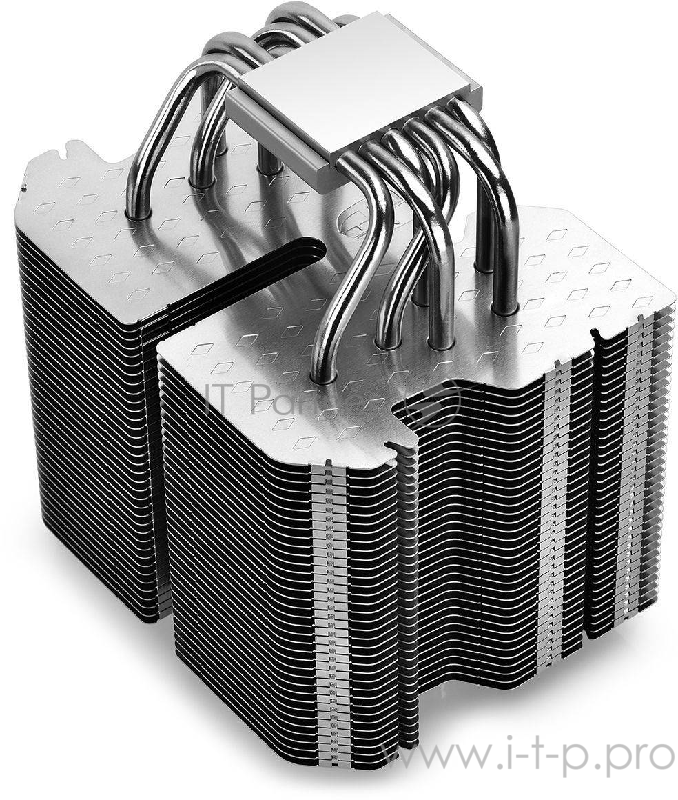 Кулер DEEPCOOL LUCIFER V2 S1155/S1156/S1150/S2011/S1366/ (8шт/кор, TDP 150W, PWM, 6 тепл. трубкок ) RET