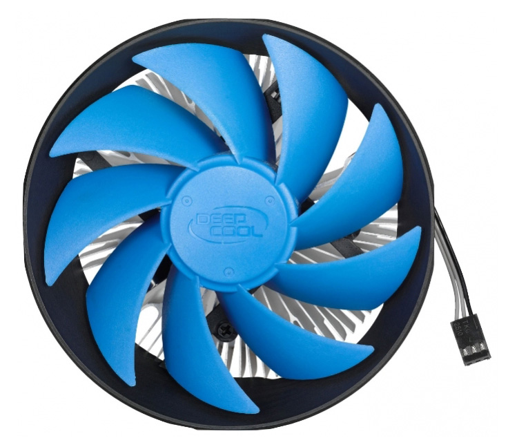 Устройство охлаждения(кулер) Deepcool ARCHER BIGPRO Soc-AM2+/AM3+/1150/1151/1155/ 4-pin 24.5-29.7dB