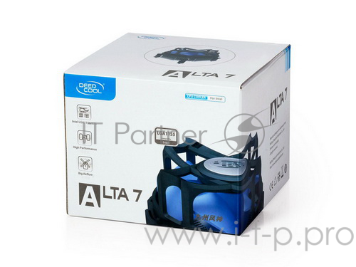 Устройство охлаждения(кулер) Deepcool ALTA7 LGA-1150/S1155/S1156/S775 (36шт/кор, TDP 95W, 2200rpm, 25dB(A),Push-Pin) RET
