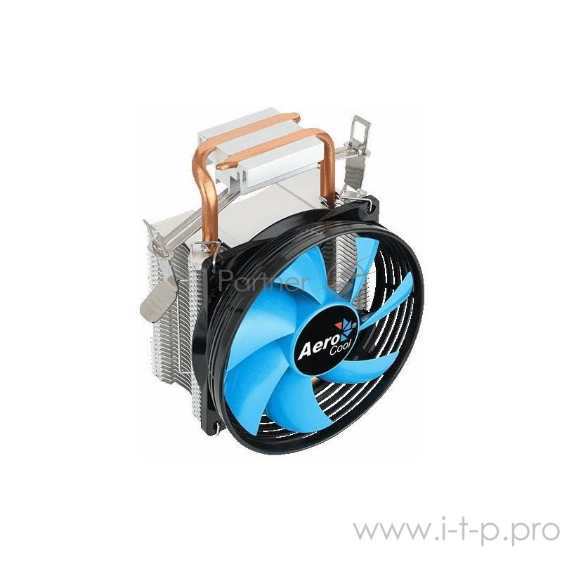 Кулер Aerocool Verkho 1-3P Soc-FM2+/AM2+/AM3+/AM4/1150/11 3-pin 27.6-27.6dB Al+Cu 100W 280gr Ret