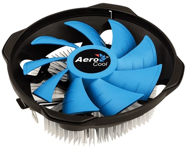 Устройство охлаждения(кулер) Aerocool BAS AUG Soc-FM2+/AM2+/AM3+/AM4/1150/11 4-pin 15-26dB A