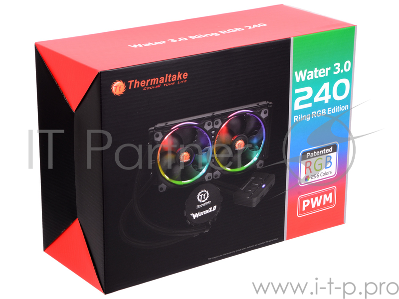 Система водяного охлаждения Thermaltake Riing RGB 240 (CL-W107-PL12SW-A)