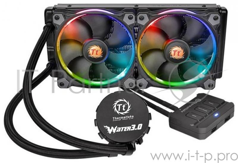 Система водяного охлаждения Thermaltake Riing RGB 240 (CL-W107-PL12SW-A)