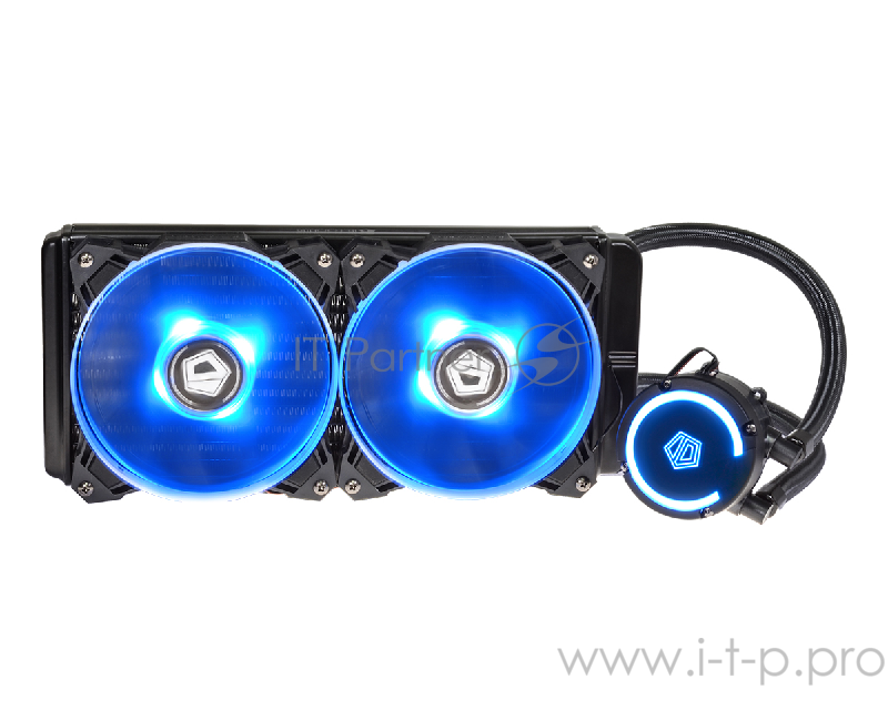 Система водяного охлаждения ID-Cooling AURAFLOW 240 (Black/RGB) 200W AURA Sync all Intel/AMD