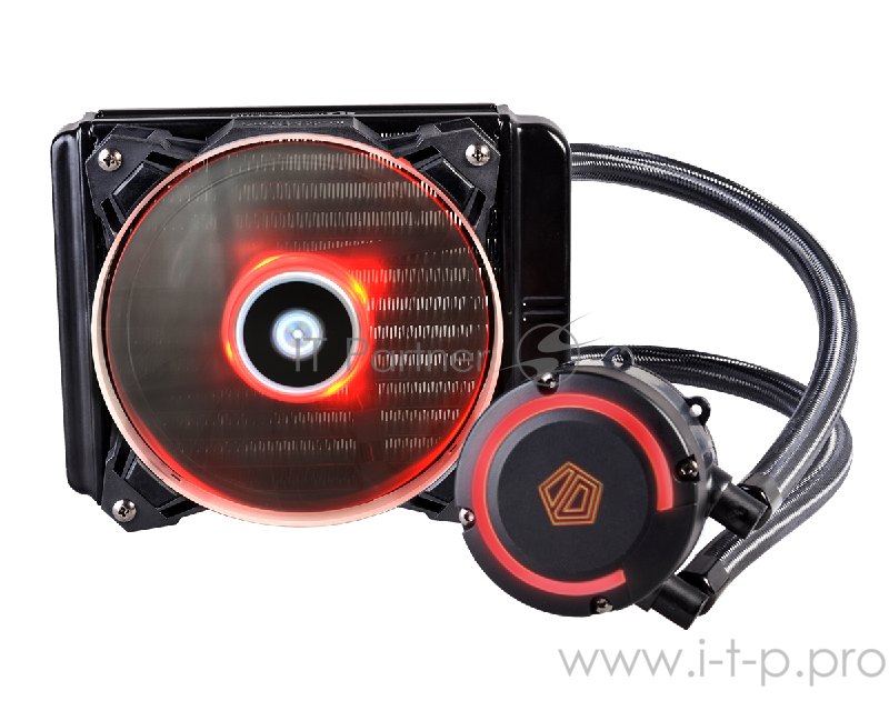 Система водяного охлаждения ID-Cooling AURAFLOW 120 (Black/RGB) 150W AURA Sync all Intel/AMD