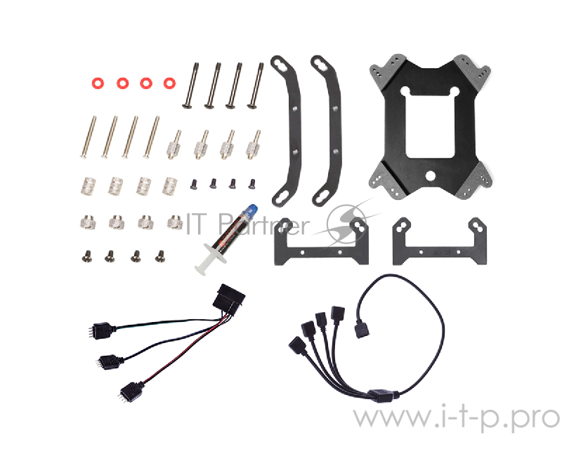 Система водяного охлаждения ID-Cooling AURAFLOW 120 (Black/RGB) 150W AURA Sync all Intel/AMD