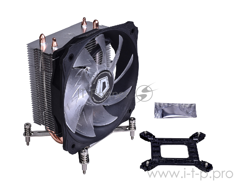 Кулер ID-Cooling SE-912i-B,100W/Blue LED/ Intel 115*