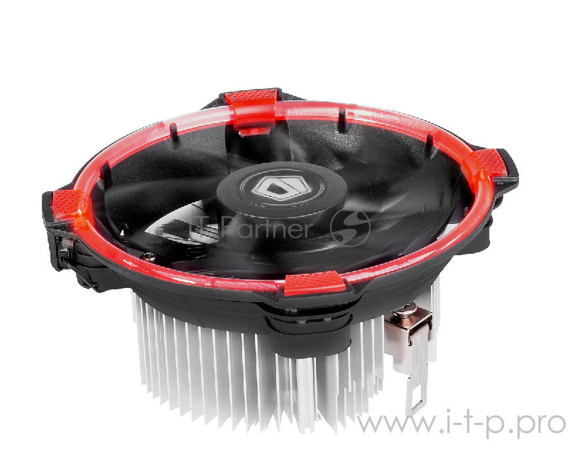 Кулер ID-COOLING DK-03 Halo AMD Red AM4/FM2/+/FM1/AM3/+/AM2/+ (36шт/кор, TDP 100W, FAN 120mm, Red LE