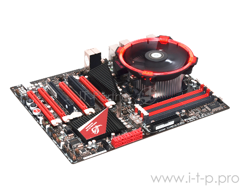 Кулер ID-COOLING DK-03 Halo AMD Red AM4/FM2/+/FM1/AM3/+/AM2/+ (36шт/кор, TDP 100W, FAN 120mm, Red LE