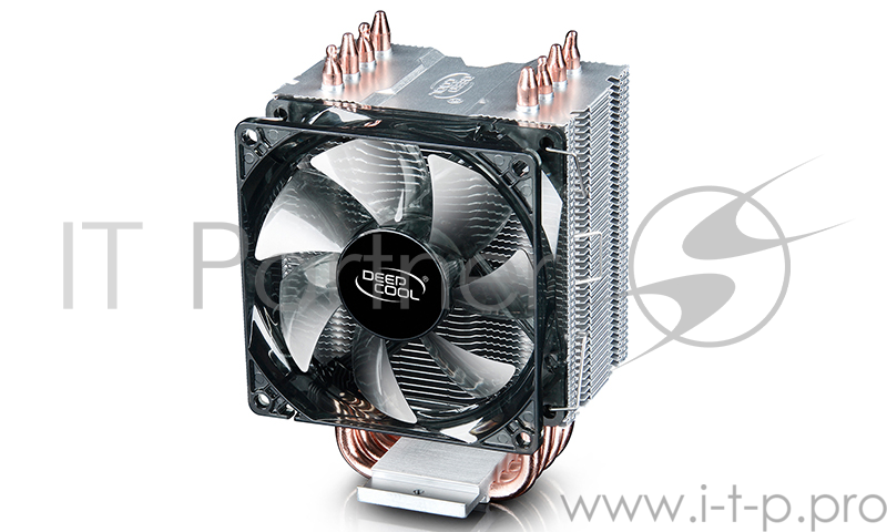 Кулер DEEPCOOL GAMMAXX C40 LGA2066/2011/V3/1366/1155/51/5 (20шт/кор, TDP 130Вт, PWM, 4 тепл. трубки прямого контакта ) RET