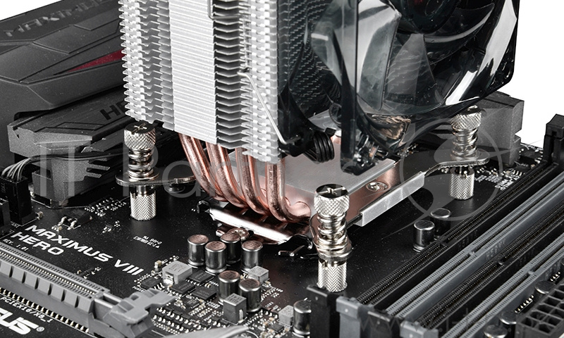 Кулер DEEPCOOL GAMMAXX C40 LGA2066/2011/V3/1366/1155/51/5 (20шт/кор, TDP 130Вт, PWM, 4 тепл. трубки прямого контакта ) RET