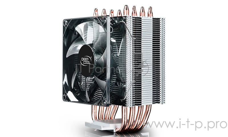 Кулер DEEPCOOL GAMMAXX C40 LGA2066/2011/V3/1366/1155/51/5 (20шт/кор, TDP 130Вт, PWM, 4 тепл. трубки прямого контакта ) RET