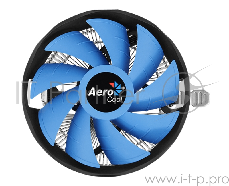 Кулер Aerocool Verkho Plus , до 90W, 128х128х68мм, 1000-2000 об/мин, PWM 4-Pin, 1150/1154/1155/1156/