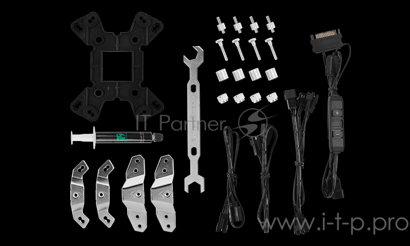 Кулер DEEPCOOL FRYZEN TR4/AM4/AM3+/AM3/AM2+/AM2/FM2+ (4шт/кор, TDP 250W, PWM, RGB Lighting, 6 Heatpipe, Copper Base) RET