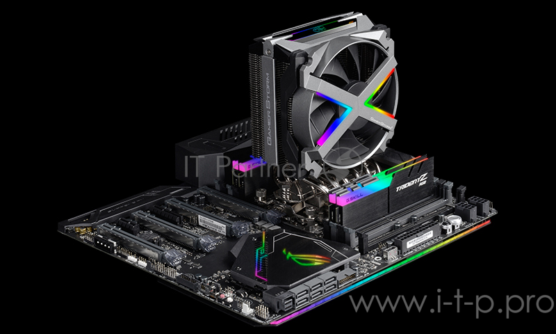 Кулер DEEPCOOL FRYZEN TR4/AM4/AM3+/AM3/AM2+/AM2/FM2+ (4шт/кор, TDP 250W, PWM, RGB Lighting, 6 Heatpipe, Copper Base) RET