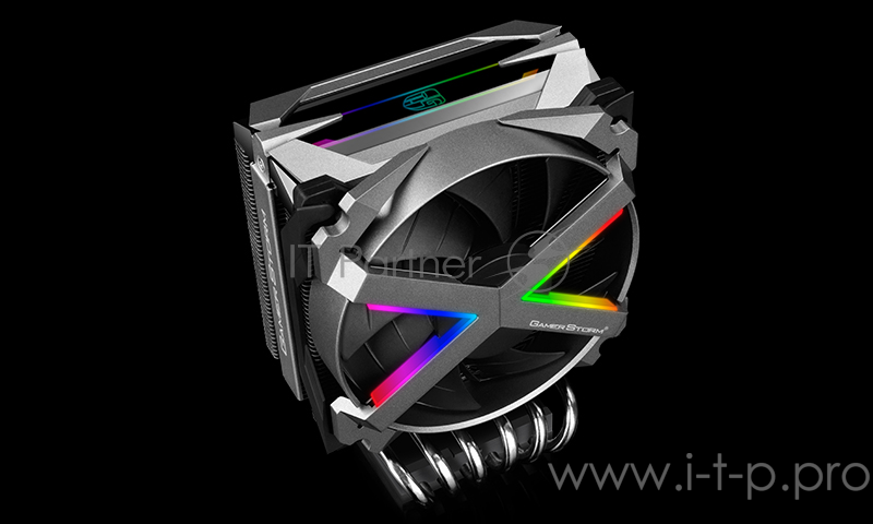 Кулер DEEPCOOL FRYZEN TR4/AM4/AM3+/AM3/AM2+/AM2/FM2+ (4шт/кор, TDP 250W, PWM, RGB Lighting, 6 Heatpipe, Copper Base) RET