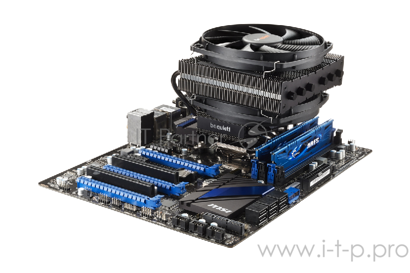 Кулер BE QUIET! DARK ROCK TF / LGA 775,115x,1366,2011-3, AM2+,AM3+,FM1,FM2+ / 220W TDP / PWM / BK020