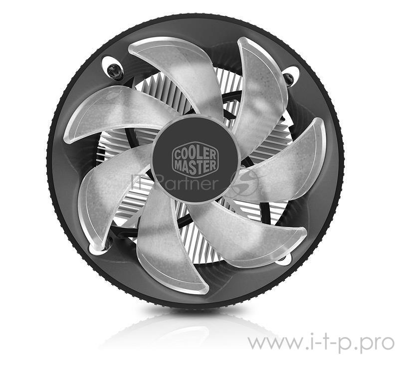 Cooler Master CPU Cooler I70C PWM, Intel 115*, 95W, AlCu, Blue LED fan, 4pin