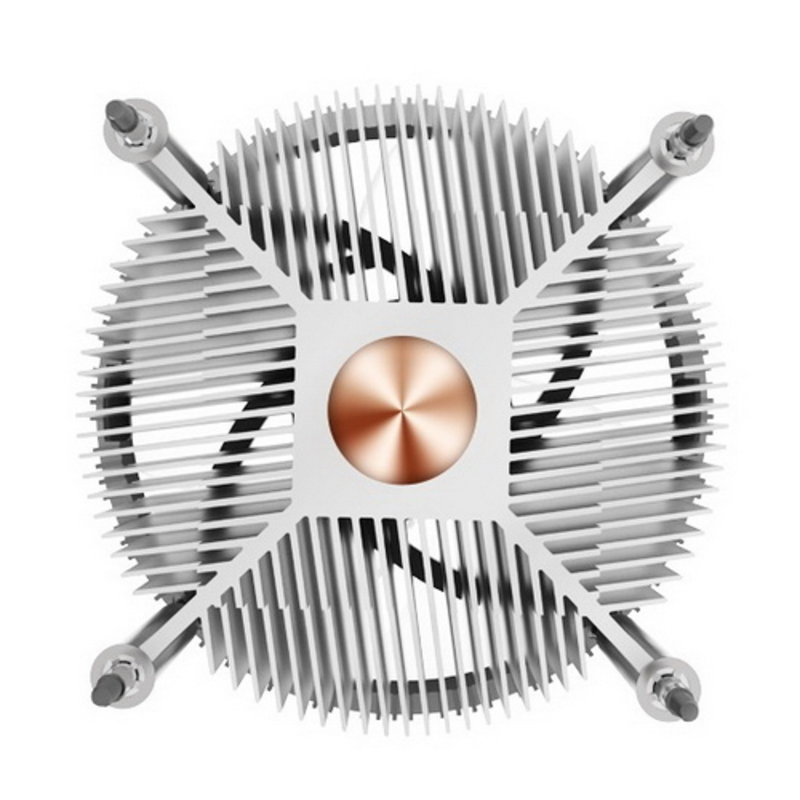 Cooler Master CPU Cooler I70C, Intel 115*, 95W, Blue LED Fan, Al, 3pin