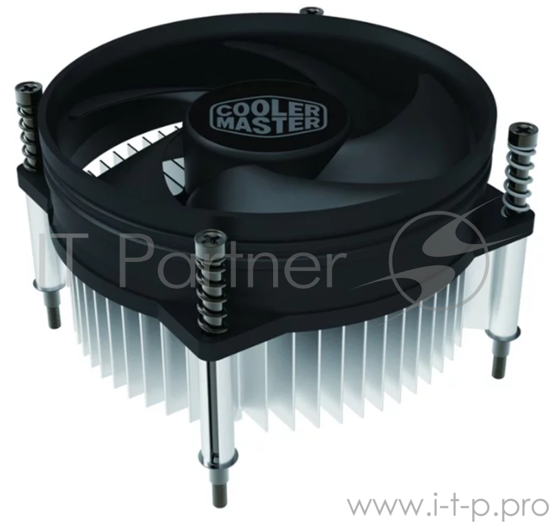 Cooler Master CPU Cooler I30 PWM, Intel 115*, 65W, Al, 4pin