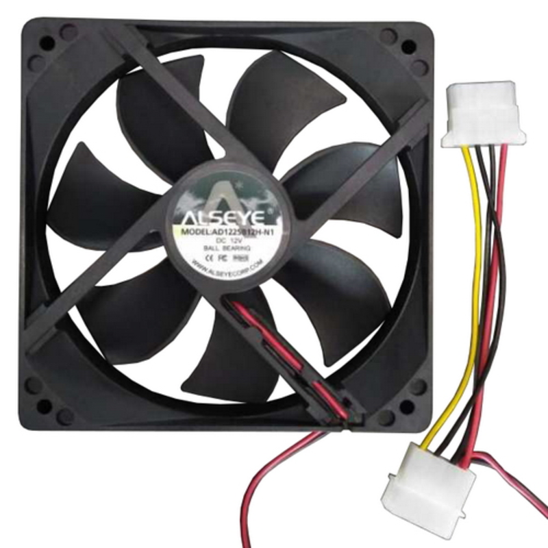 Вентилятор в корпус AD1225B12H-N1 FAN 120mm, 3200rpm, 102.9 CFM, Molex, подшипник, 48dBa OEM{60}