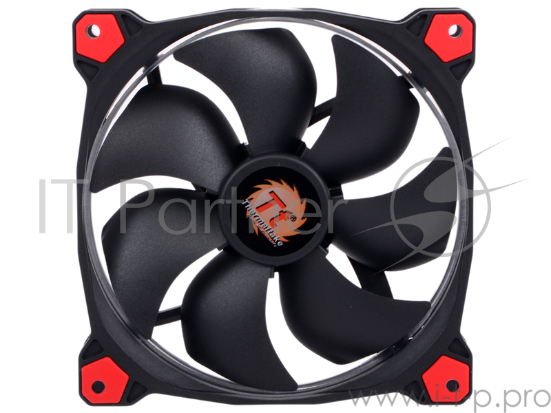 Вентилятор Thermaltake Riing 14 LED 140mm Red + LNC (CL-F039-PL14RE-A)