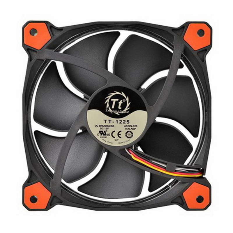 Вентилятор Thermaltake Riing 14 LED 140mm Red + LNC (CL-F039-PL14RE-A)