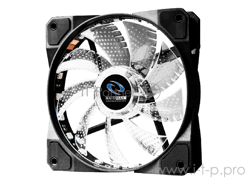 Вентилятор Raidmax NV-A120R3 RGB с пультом ДУ (3 in 1) 120x120x25мм (18шт./кор, пит. от мат.платы и