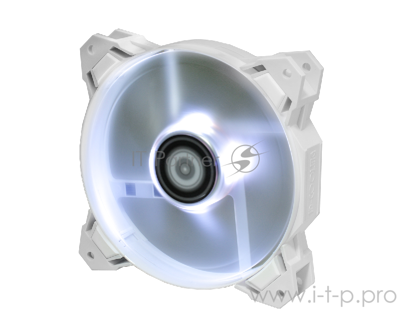 Вентилятор ID-Cooling SF-12025-W White LED / PWM / White frame (120x120x25 мм,800-2000 об/мин)