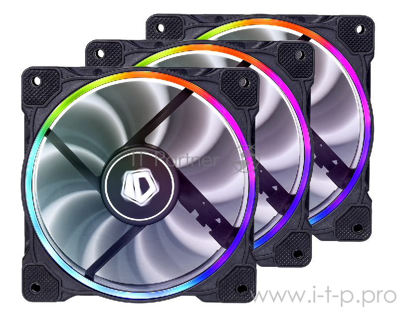 Вентилятор ID-Cooling ZF-12025-RGB-TRIO RGB LED / PWM