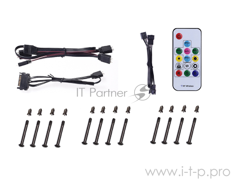 Вентилятор ID-Cooling ZF-12025-RGB-TRIO RGB LED / PWM