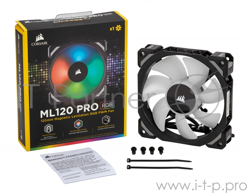 Вентилятор ML120 PRO RGB CO-9050075-WW , RTL {10}